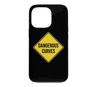 Panneau de signalisation Dangerous Curves Coque pour iPhone 13 Pro