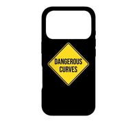 Panneau de signalisation Dangerous Curves Coque pour iPhone 17 Pro