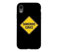 Panneau de signalisation Dangerous Curves Coque pour iPhone XR