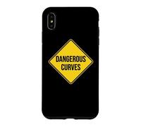 Panneau de signalisation Dangerous Curves Coque pour iPhone XS Max
