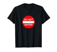 Panneau de signalisation « Do Not Enter » T-Shirt Graphique avec Valeur