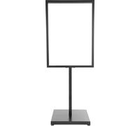 Panneau de signalisation noir 90*65cm