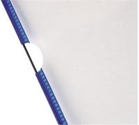 Panneau de signalisation PVC avec cadre en fil de fer bleu DIN A4 anti-reflet 10pcs/paquet