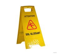 Panneau de signalisation sol glissant