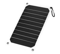 Panneau de Solaire Portable, Portable 10W extérieur IP64 Panneau Solaire étanche Chargeur d'alimentation Mobile 5V Sortie USB pour RV, Maisons, Bateau Panneau Solaire 12V