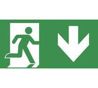 Panneau De Sortie De Secours Vers Le Bas TA 725 Série - 7TCA091350R3618