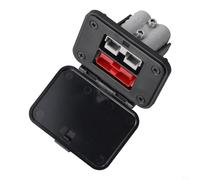 Panneau de support encastré double 50 A 600 V pour câblage 12 6 AWG, connexion rapide pour batterie et source d'alimentation (1 pièce)