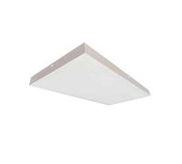 Panneau de surface LED rectangulaire Kisongo 90x30cm 36W 6000K Blanc