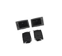Panneau de tableau de bord central avant gauche et droite pour grille d'aération de voiture, compatible avec Toyota Hilux 2004-2015 Pièces A/C sortie d'aération (4 pièces)