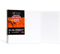 Panneau De Toile 20x20, 100% Coton 12-Pack De Canvas Toile Peinture, Toile À Peindre, Panneau Toile Peinture, Tableau Peinture, Tableau Toile A Peindre Coton, Tableau A Peindre, Carton Entoilé