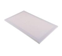 Panneau de toile blanc uni en coton étiré pour peinture à l'huile acrylique (30 x 50 cm, 24 x 30 cm, 40 x 40 cm, 20 x 40 cm) AOD (30 x 50 cm)