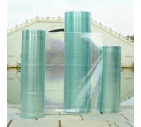 Panneau De Toit En Plastique Poly, Panneaux De Serre Isolés Et Imperméables | Utiliser une coupe facile, un impact de blocage de transmission de lumière élevé, for le jardinage(80x1000cm(2.62x32.8ft))