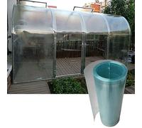 Panneau de toit en plastique polycarbonate pour la lumière du jour et la protection UV, imperméable et facile à couper pour les applications de serre et d'auvent