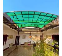 Panneau de toit translucide en polycarbonate, facile à couper pour améliorer la lumière naturelle dans les serres, abris de jardin, abris de voiture