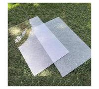 Panneau de Toit Transparent, Panneau PC Endurance Panneaux Toit Pergola Anti UV et Anti Pluie pour Vitrage Extérieur, Remplacement Abri Jardin(1.2x2m/3.94x6.56ft)