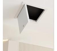 Panneau de trappe d'accès durable pour grenier avec serrure - Porte d'accès au plafond et au mur pour une plomberie facile et des inspections électriques - Plaque de couverture d'entretien sécurisée