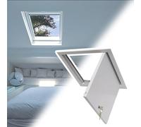 Panneau de trappe d'accès encastré avec clé et serrure - Porte d'inspection universelle de 71,1 x 86,4 cm pour un accès facile à l'électricité et à la plomberie - Housse sécurisée et durable pour