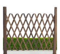 Panneau de Treillis de Jardin - Écran de Support Extensible en Bois pour, Grille de clôture Pliable, Cadre de Culture décoratif | Vignes tomates Haricots Porche pelouse jardinière extérieure