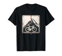 PANNEAU DE VÉLO - LES POINTS ROUGES MÈNENT AU SOMMET T-Shirt