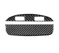 Panneau de ventilation arrière en fibre de carbone pour Maserati Ghibli 2014-2015 Décoration intérieure Accessoires de décoration de voiture