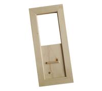 Panneau de ventilation en bois pour sauna, fenêtre d'obturation, accessoire réglable