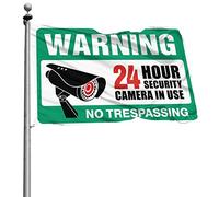 Panneau de vidéosurveillance pour bar, décoration de jardin, accessoires de bar (60 x 90 cm)