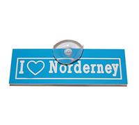 Panneau de voiture I Love Norderney