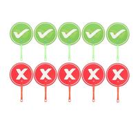 Panneau de vote pour salle de classe - Tableau lavable double face, panneau de vote en salle de classe | pour préscolaires primaires garçons quiz jeux cercle temps histoire réponse