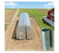 Panneau d'éclairage en Polycarbonate Couverture de Remplacement Plaque de Toiture Abri Jardin pour UV, Pluie, Neige Serres, Abris Jardin Facile Découper(1x10m/3.28x32.8ft)