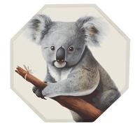 Panneau décoratif amusant, panneau en métal personnalisé koala et papillon pour décoration murale, panneau en étain personnalisé pour bar, plaque légère pour jardin, chambre à coucher, affiche de 30