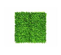 Nortene Panneau décoratif de feuillage synthétique Vertical Lauro 1 x 1 m Vert