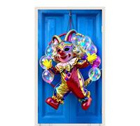 Panneau Décoratif De Porte Pour Carnaval | 89.9x179.8 cm Arrière-plan Cartoon de Fête - Couverture Porte Fêtes - pour École Devanture Cuisine Appartement Entrée Maison Salle