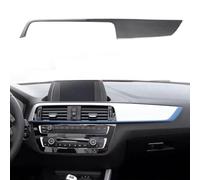 Panneau décoratif en fibre de carbone véritable pour console centrale, compatible avec BMW Série 1 F20 F21 / Série 2 F22 F23 (2017-2019) | Console centrale en fibre de carbone | Décoration intérieure