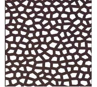 Panneau décoratif MOSAÏC - NORTENE - 1 x 2m - Couleur rouille