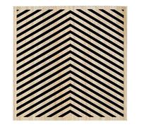 Atmosphera - Panneau décoratif Mural Eileen 58x58cm Chevrons