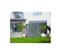 Panneau décoratif Privat hauteur 2 m largeur 1 m anthracite