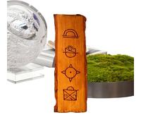 Panneau Décoratif Symboles Historiques,Décoration de bureau | Panneau gravé bois,pour Propriétaires Maison Bureau Appartemt Séjour Chambre trée Couloir Cheminée Galerie Bibliothèque