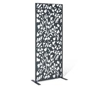 IDMARKET Panneau décoratif universel 150 x 50 CM FLOWER gris