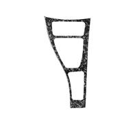 Panneau Décoration Centrale Voiture Pour BMW Pour Série 3 E90 2005-2012 Autocollant Décoratif Panneau Changement Vitesse Fibre Carbone Véritable(1 Forged Carbon Fiber)