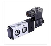 Panneau d'électrovanne pneumatique à deux positions et cinq voies, panneau d'installation, contrôle de l'air(4M210-08 AC220V)