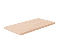 Plank 40x20x1,5 cm onbehandeld massief eikenhout342920