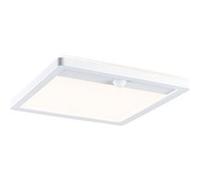 Panneau d'extérieur LED Lamina Backlight Détecteur de mouvement crépusculaire (IR) résistant à l'eau de mer IP44 carré 250x47mm 3000K 14,5W 950lm 230V Blanc Matière plastique Blanc G