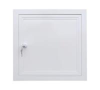 Panneau d'inspection de porte d'accès encastré avec loquet ouvercle de trou mural en alliage d'aluminium pour câblage de câbles électriques de plomberie en cloison sèche(24x20in/61x51cm)