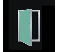 Panneau d'inspection magnétique pour cloison sèche encastré pour câblage électrique et CVC, design à pousser pour ouvrir, installation facile, trappe d'inspection durable