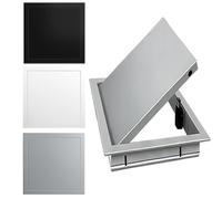 Panneau d'inspection mur/plafond, couvercle d'inspection 15-20-50-60 cm for murs et plafonds, mécanisme d'ouverture magnétique push-pull, trappe d'inspection(Black,50x60cm)