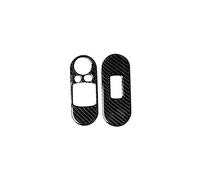 Panneau d'interrupteur de lève-vitre en fibre de carbone compatible avec BMW MINI F56 Accessoires d'intérieur (panneau d'interrupteur de fenêtre)