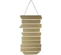 décopatch Panneau directionnel HD044C – Support en papier brun mâché 27×0,6×65 cm