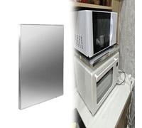 Panneau d'isolation thermique en acier inoxydable 304 pour hotte de cheminée, panneau d'isolation de réfrigérateur de largeur 20 40 60 80 cm