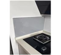 Panneau d'isolation thermique for réfrigérateur, largeur 20 30 40 50 60 CM, protecteur de cuisinière autocollant/magnétique, déflecteur lavable for la protection des meubles de four(A,30x60cm)