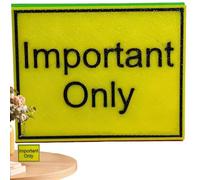 Panneau « Do Not Disturb For Desk » à 3 faces, indicateur « Do Not Disturb » pour salle de conférence, décoration de dortoir universitaire, accessoires de bureau pour entreprise, bureau, travail